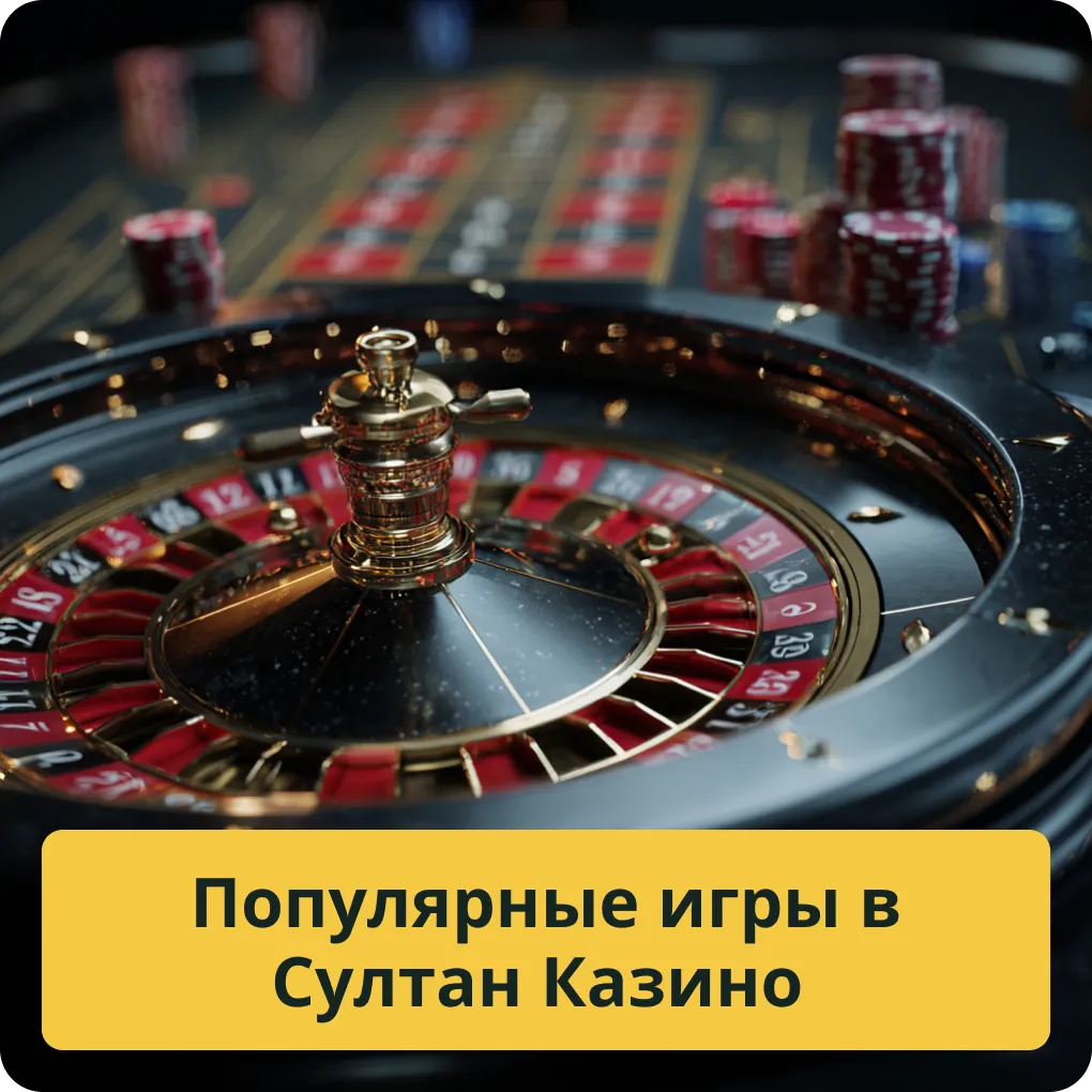Популярные игры в Султан Казино